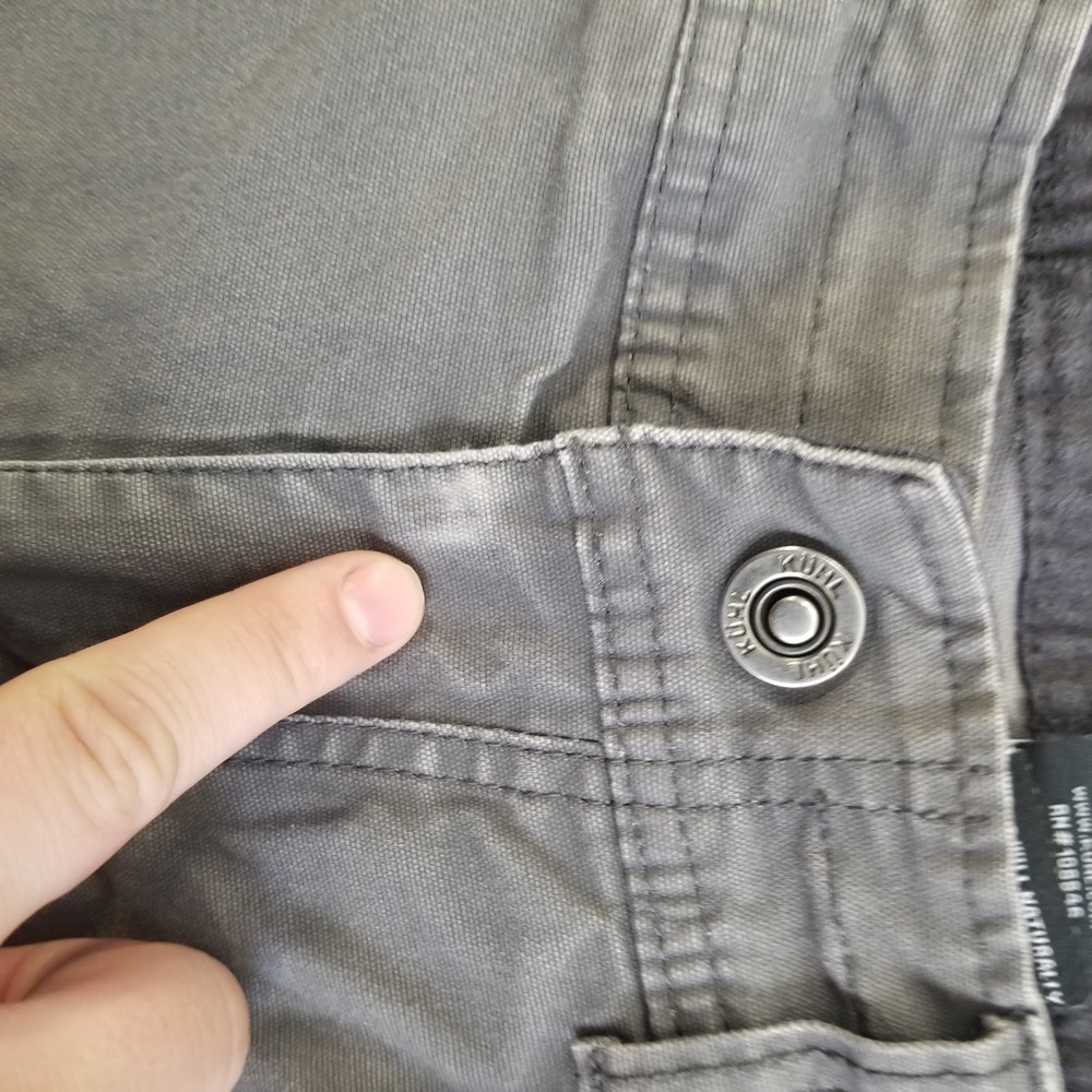 Kuhl Kanvus Jean Mens 34x32 Gray Outdoor Utility Pants Canvas Hiking - Picture 8 of 13